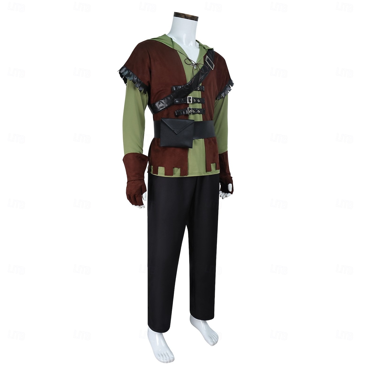 Medievale Rinascimento Pantaloni Gilet Camicia Lunghe Elfo Ranger Costume Per uomo Fantasia Halloween Carnevale Mascherata Fiera Rinascimentale LARP Festa a tema retrò Adulti Gilet Camicia Pantaloni del 2026 a $77.99 –P2