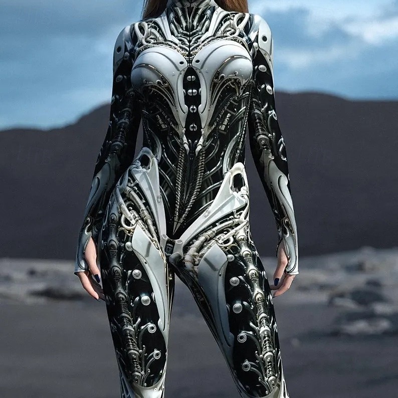 Full Body Suit Zentai Suits Bodysuit Printing Party Sexy Costume Women's Costume for Vacation Club Halloween Masquerade Adults 2026 - $33.99 –P3