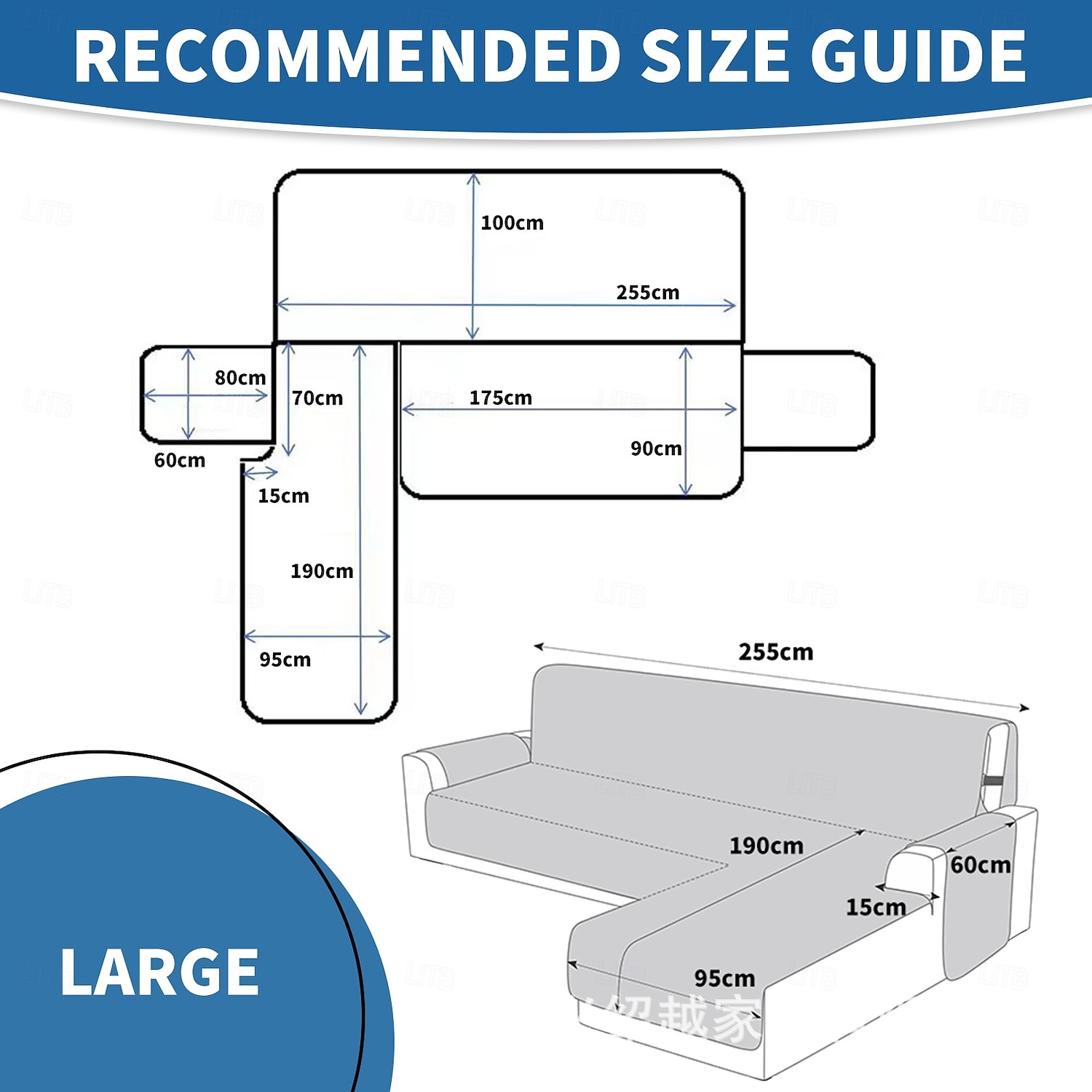 vedenpitävä lemmikkisohvamatto, koko vuoden liukumaton lepotuolin päällinen, moderni minimalistinen sohvansuoja koirille ja kissoille 2026 - $75.99 –P1