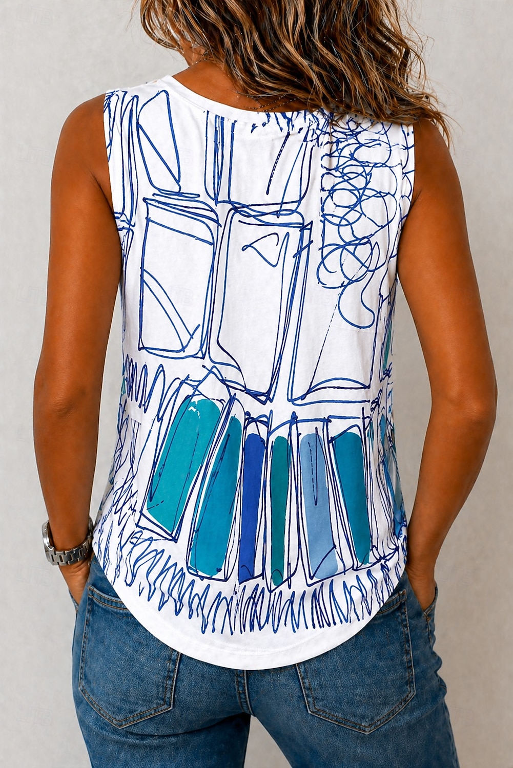 Pentru femei 100% Βαμβάκι Tricou Cămașă din bumbac Topuri cu spălare vintage Simplu Epocă Modă Stilat Fără manșon Manșon scurt Stil Nautic Rotund Topuri lungi Casual Zilnic Ieșire Albastru piscin 2026 - $21.99 –P5