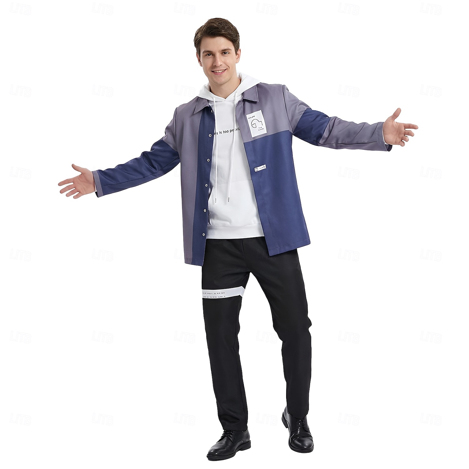 Anime Cosplay Suits Video Game Costumes Masquerade Casual Anime Expo Pants For Men's Adults' 2026 - $82.99 –P5