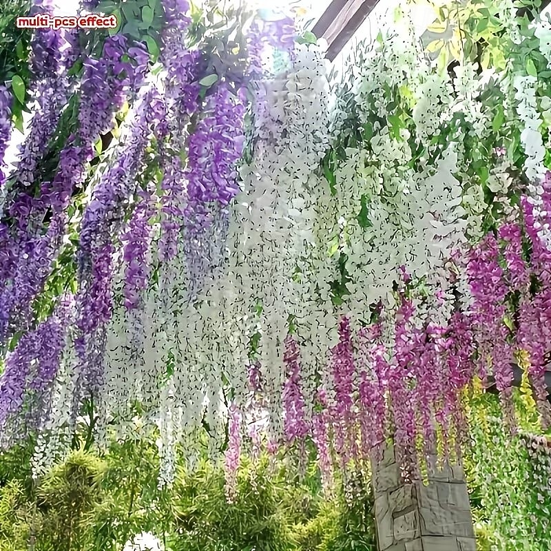 3 buc coroană artificială de glicină, viță de vie, primăvară, specială de Ziua Îndrăgostiților, coroană florală artificială de primăvară cu viță de vie, potrivită pentru cameră, petrecere, casă, 2026 - $23.99 –P3