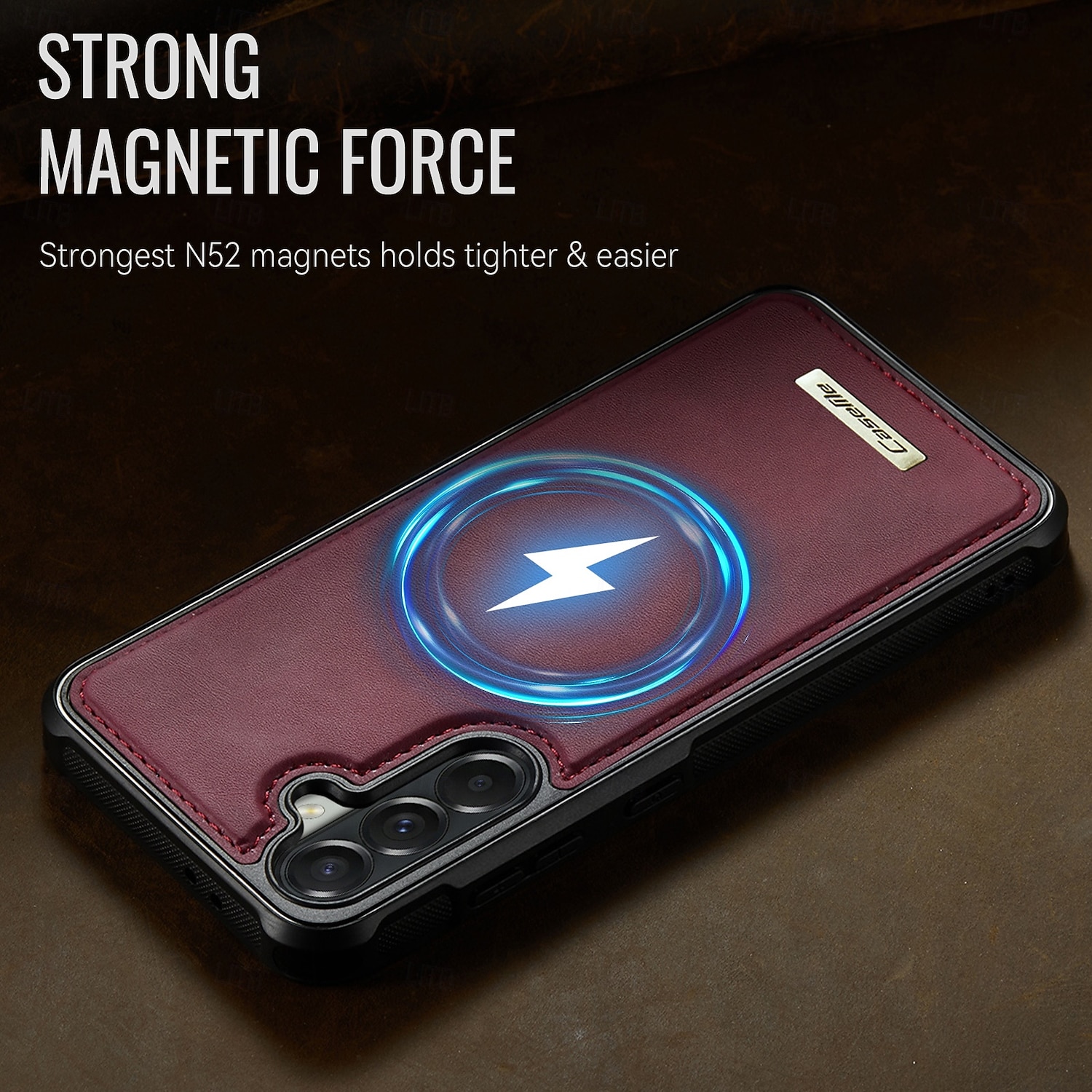 telefono Custodia Per Samsung Galaxy A57 A56 A16 A55 5G A35 5G A15 A14 A54 A53 A13 Custodia ad adsorbimento magnetico Magnetico TPU Pelle PU del 2026 a $17.99 –P3