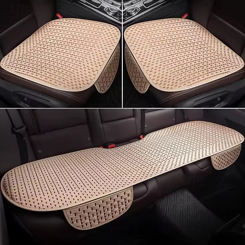 Set di 3 cuscini estivi per sedili auto, traspiranti e rinfrescanti, ideali per le giornate calde, protezioni universali antiscivolo per sedili anteriori e posteriori di auto, SUV e camion, del 2026 a $36.99 –P3