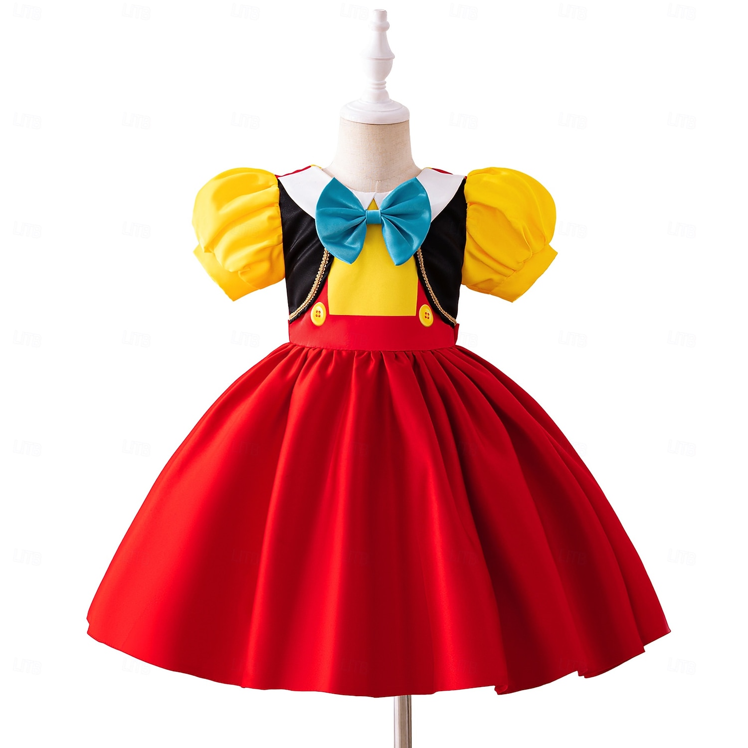 Sirena Principessa Vestito Costume Cosplay Abiti Film Moda Carino Tutù for Ragazze Bambini Mascherata Quotidiano Feste Ferie del 2026 a $37.99 –P5
