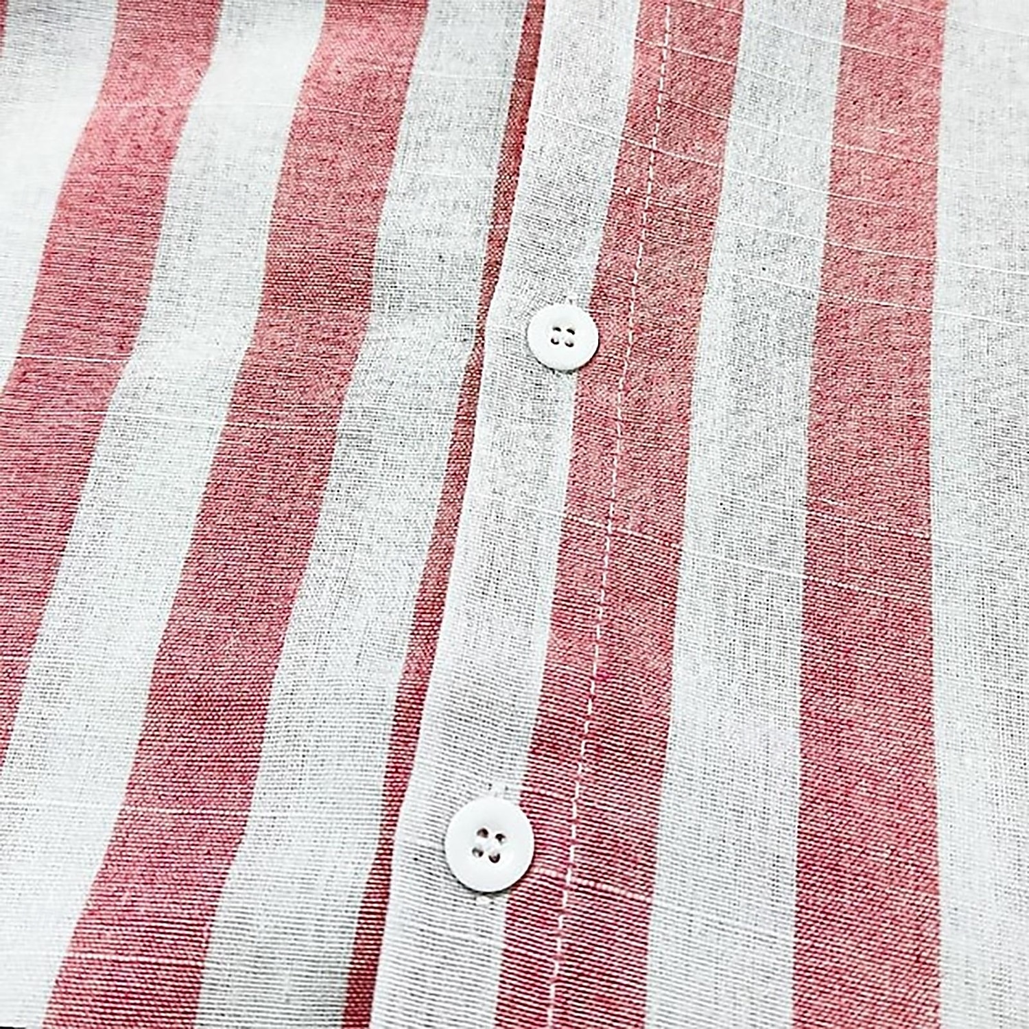 Per uomo Camicia Camicia di lino Camicia Estiva Camicia da Spiaggia Camicia con Bottoni Camicie a righe Strisce verticali Abbigliamento casual alla moda Vacanza Blu Giallo Rosa Rosso Manica Corta del 2026 a $27.99 –P4