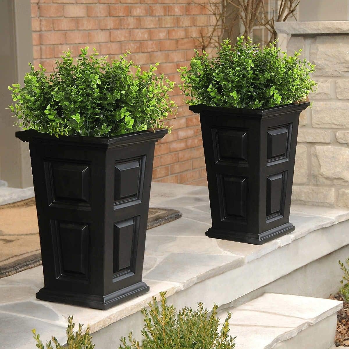 ٨ حزم من نباتات البقس الاصطناعية، نباتات ربيعية صناعية خارجية، شجيرات صناعية مقاومة للأشعة فوق البنفسجية، سيقان خضراء خارجية، أزهار خارجية تبدو حقيقية، أوكالبتوس صناعي 2026 - $15.99 –P2