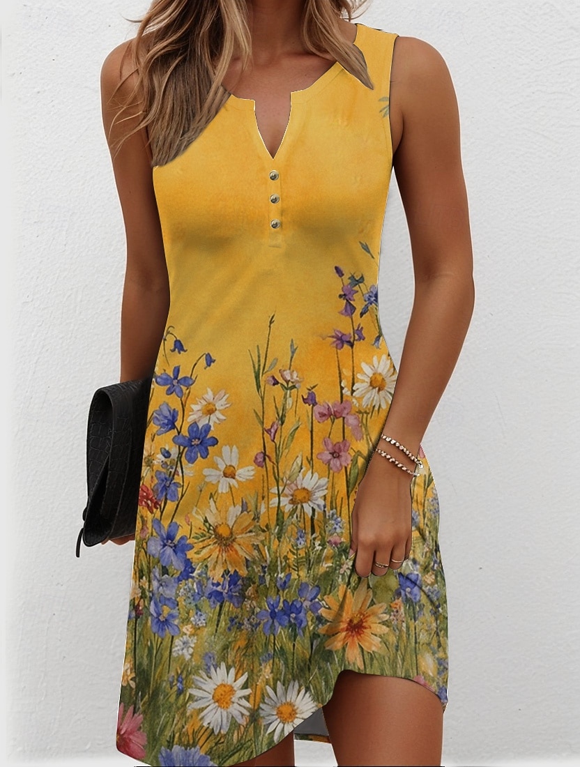 cute long dresses Womens Floral Maxi Dress 2025 Summer Puff Sleeve Empire Waisted Tie Knot Dress  Long Ruffle Hem Flowy a Line Warp Dresses Spring Work Teacher Easter Ankle  Length Elegant Comfy Light Modest Sundress