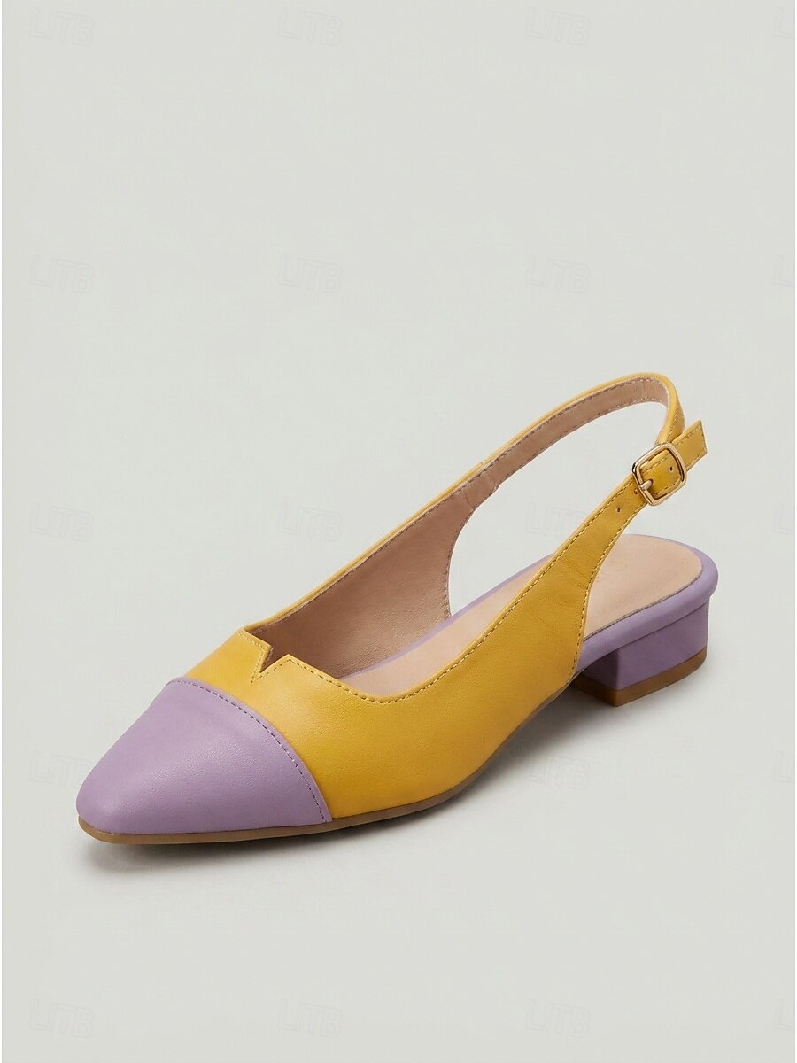 Women's Multicolor  Mid-Heel Shoes – Retro 1950s Vintage Style, Comfortable Daily Work & Office Heels 2026 - $46.99 –P4