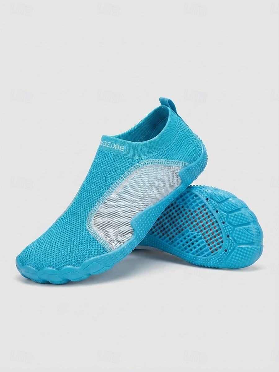 Scarpe da acqua da donna in rete blu, calzini da acqua antiscivolo a maglia ad asciugatura rapida, calzature leggere e traspiranti per spiaggia, nuoto, snorkeling, immersioni, surf & escursionismo del 2026 a $34.99 –P1