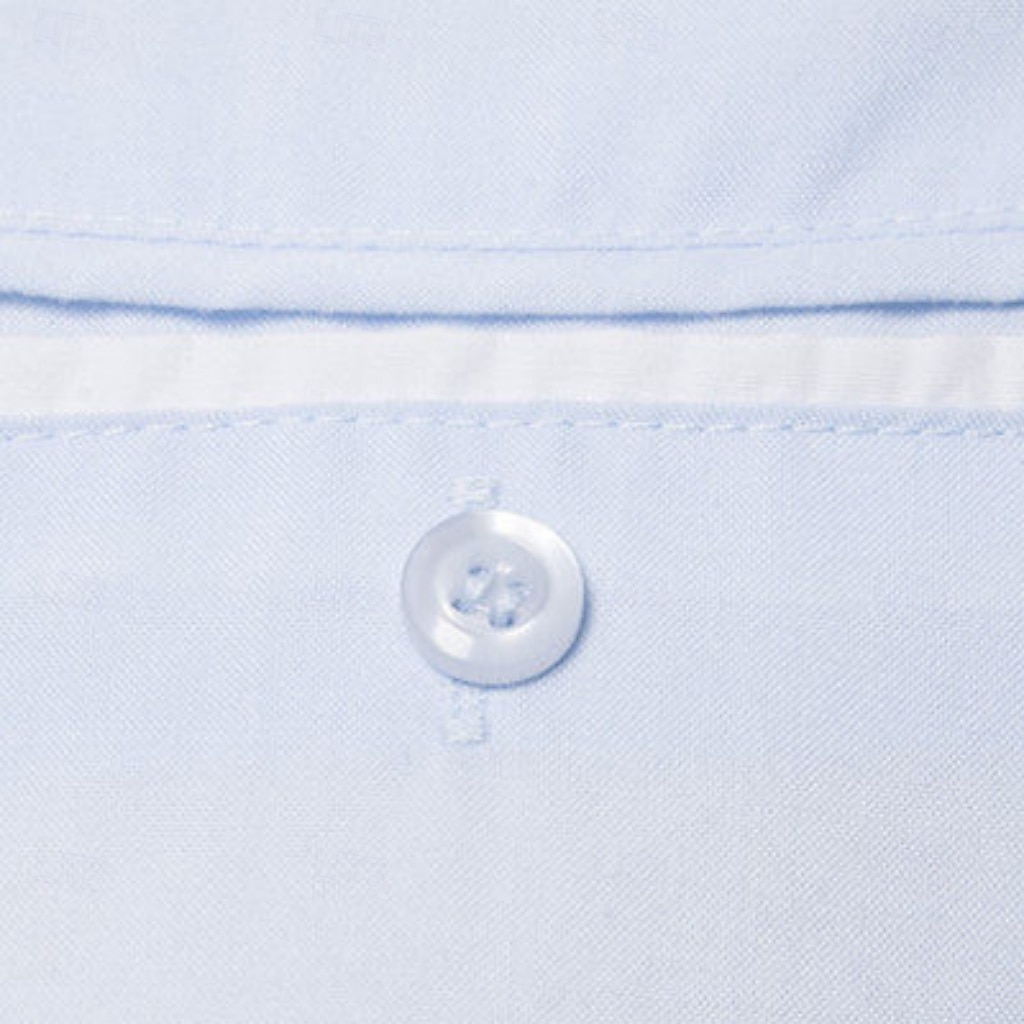 2026年 男性用 シャツ ドレスシャツ ボタンダウンシャツ 純色 アウトドア ビジネス ブルー ブラック ホワイト ピンク 長袖 折襟 夏 春 衣類 ボタン  コレクション – $22.99 –P20