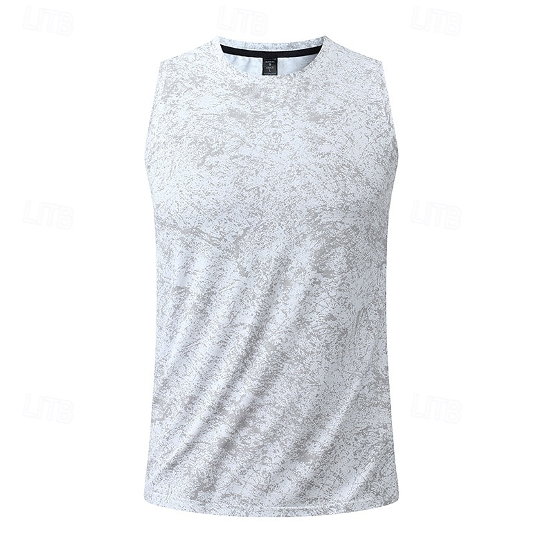 Homme Débardeur Gilet Sous-Vêtements T-shirt sans manches Sans manches Col ras du cou Été Printemps Uni Mode Léger Classique Séchage Rapide Salle de sport Rue Sports Bleu Blanche bleu marine T-shirt de 2026 ? $20.99 –P7