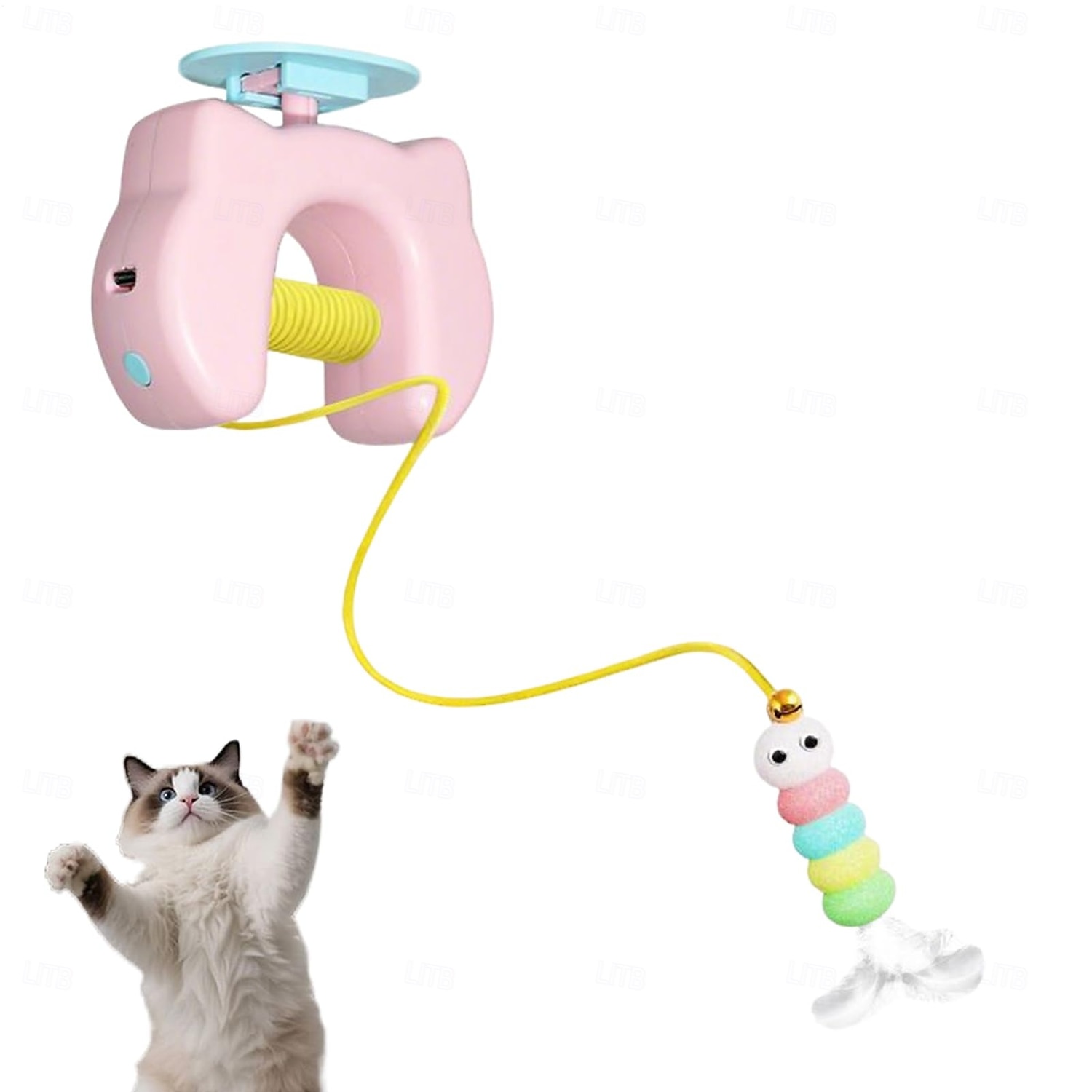 Giocattolo elettrico per gatti | Gioco interattivo elettrico per animali domestici - Giocattolo per gattini con sensore di movimento, per esercizio fisico, allenamento, arricchimento, sollievo dalla del 2026 a $13.99 –P17