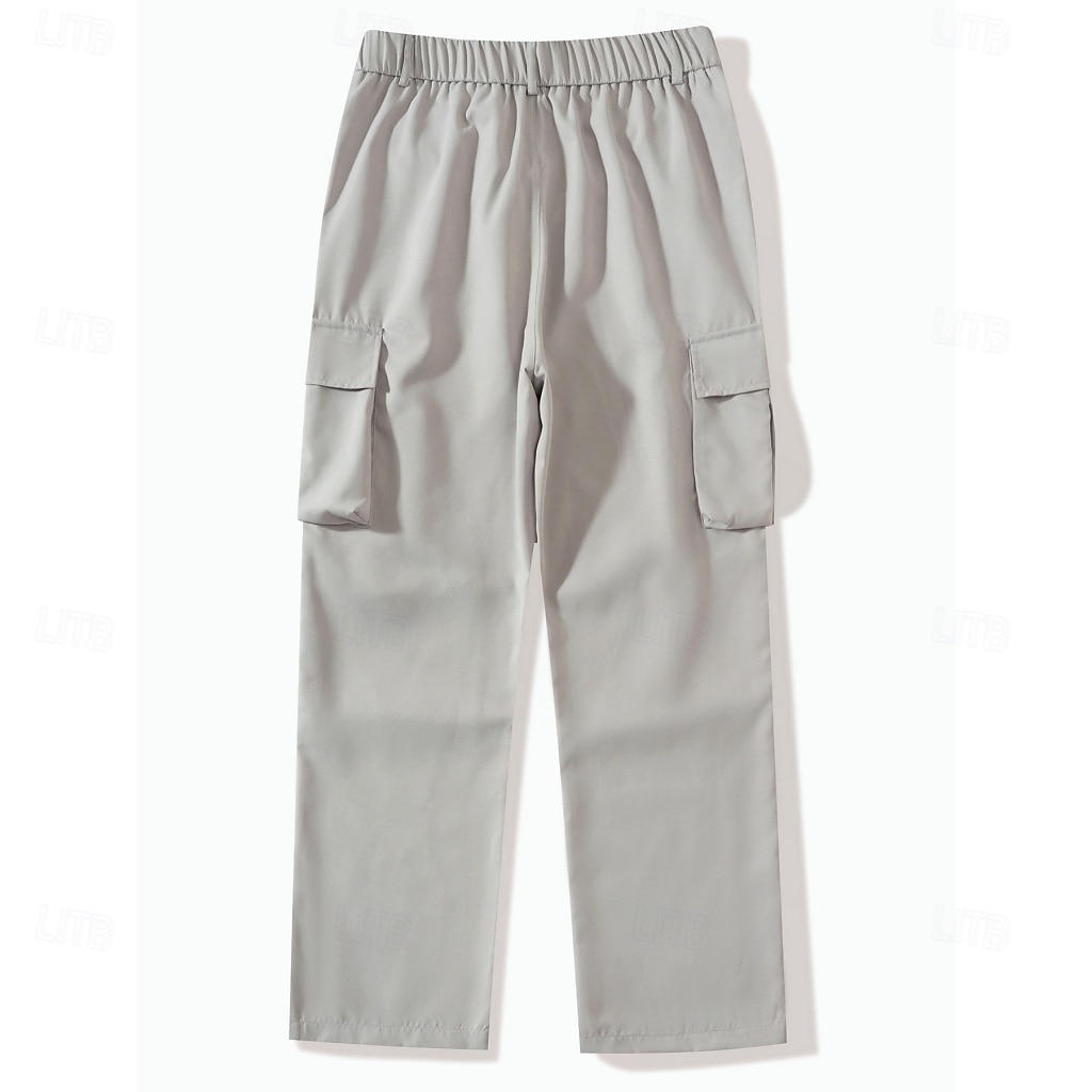 Homme Pantalons Cargo Pantalons Pantalon tactique Pantalons de Travail Pantalon de randonnée Taille Élastique Multi-poches Poche à Rabat Uni Confort Portable Occasionnel Quotidien Extérieur Vacances de 2026 ? $29.99 –P19