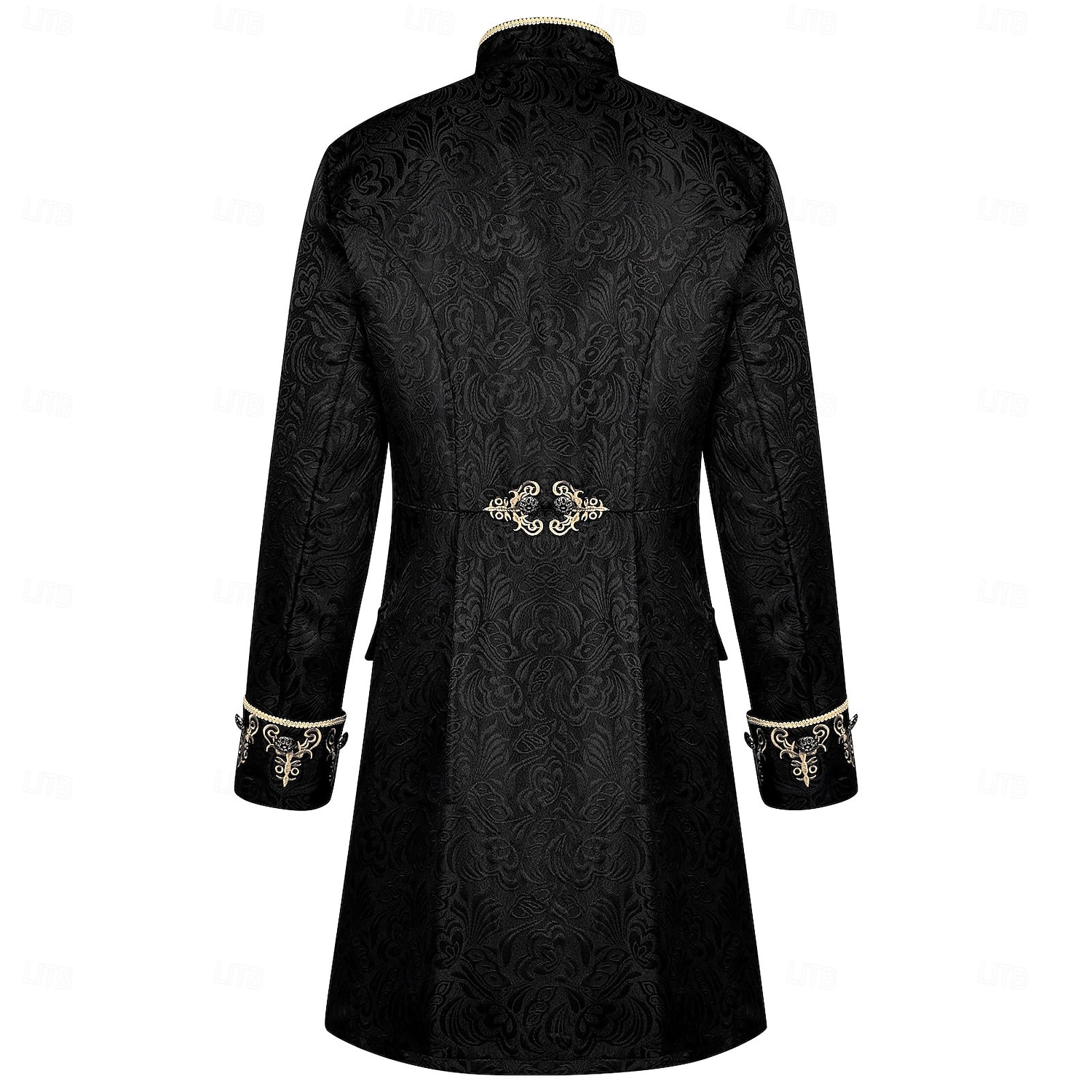 Medieval Renacimiento Abrigo Larga Príncipe Caballero Noble Bordado Disfraz Hombre Real Víspera de Todos los Santos Carnaval Feria del Renacimiento LARP Adulto Chaqueta Todas las Temporadas 2026 - $64.99 –P8