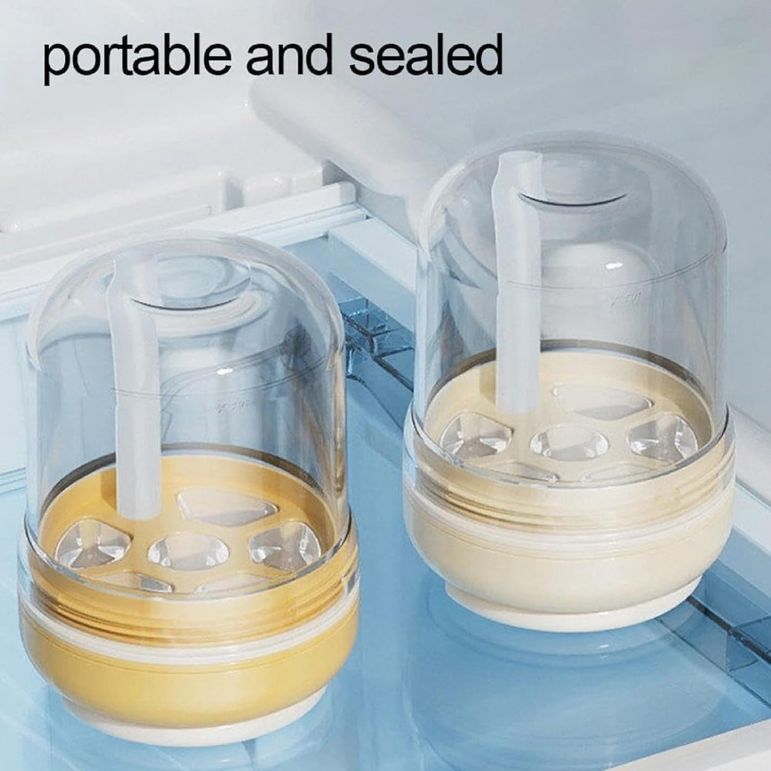 3-in-1 Water Bottle Ice Cube Tray with Straw & Lid, Portable Touch-Free Iceball Kettle, Reusable Storage Bottle, Easy Press to Release Silicone Icing Tray for Gym, Travel, Juice & Coffee 2026 - $10.99 –P9