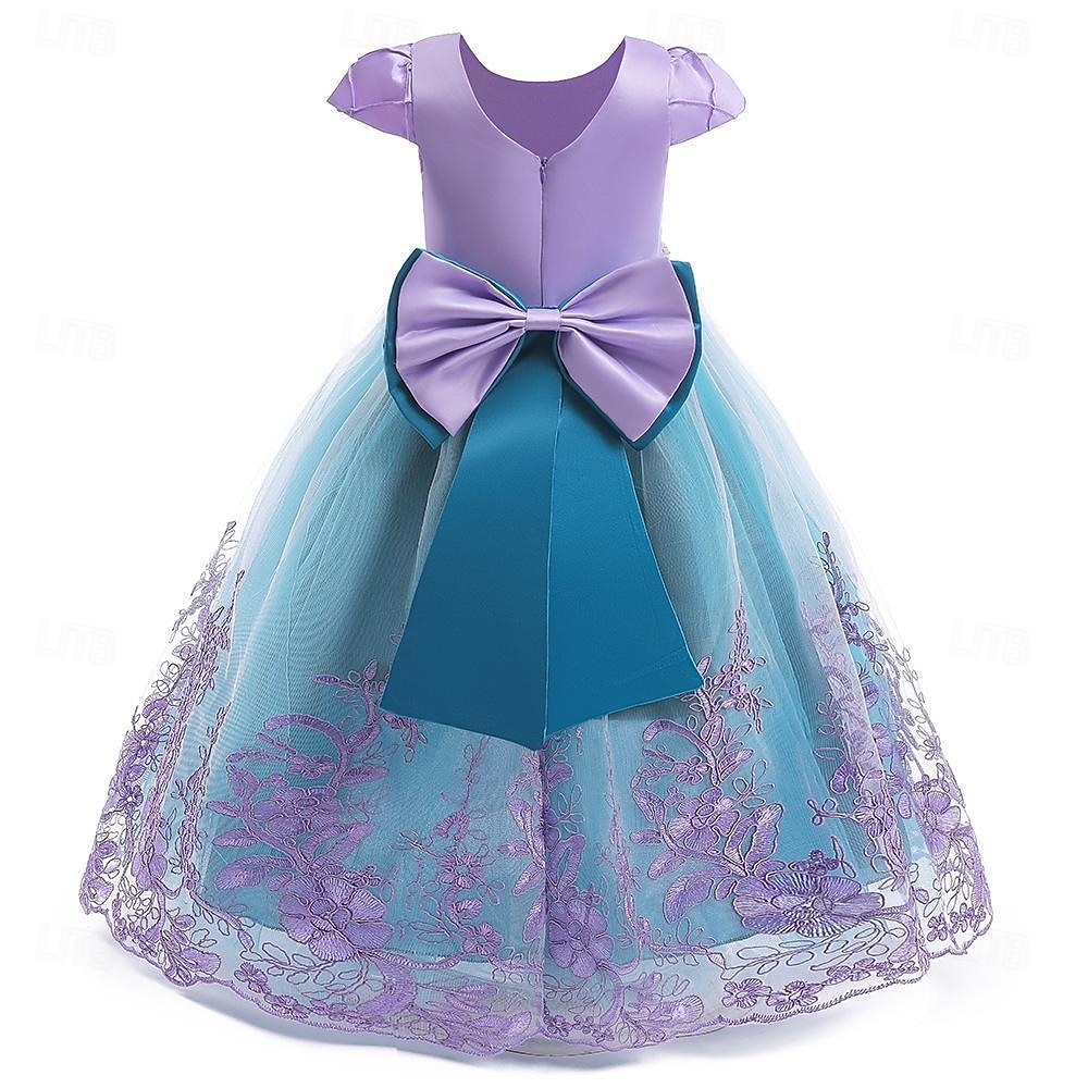 Princess Dress Cosplay Costume Outfits Movie Fashion Cute for Girls' Kid's Masquerade Daily Ceremony Comic Con 2026 - $37.99 –P13