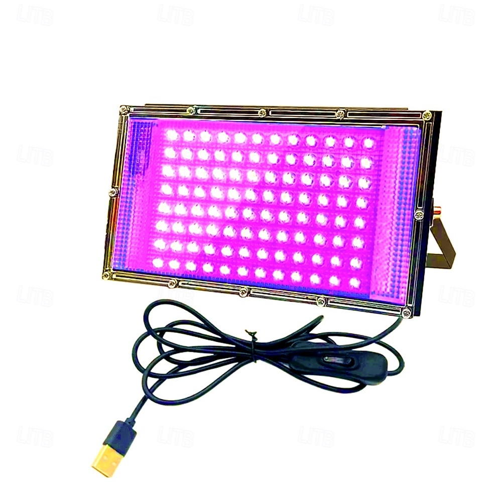 Lampe de croissance végétale USB 5V, lampe phyto, projecteur LED à spectre complet pour la culture hydroponique en serre, phytolampy de 2026 ? $13.99 –P2