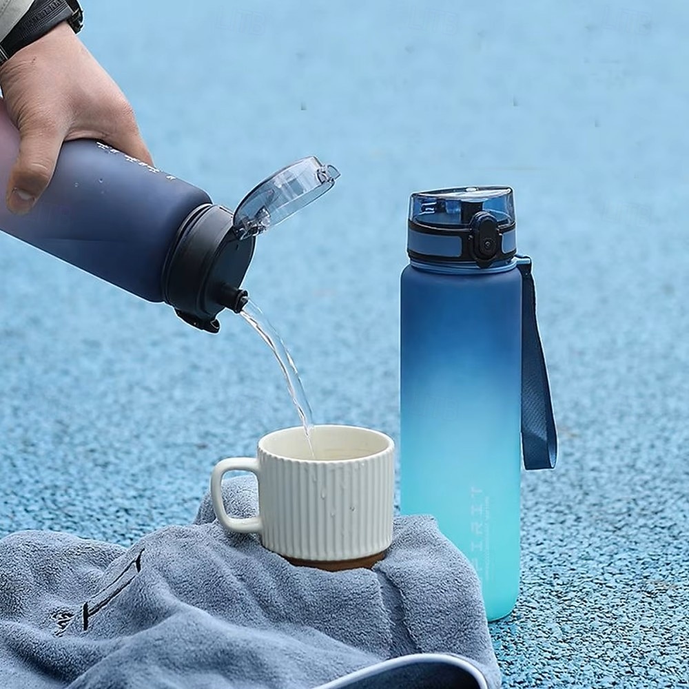 650ML Large Capacity Sports Water Bottle Leak Proof Colorful Plastic Cup Drinking Outdoor Travel Portable Gym Fitness Jugs Durable PC Material for Cycling, Running & Fitness 2026 - $16.99 –P7