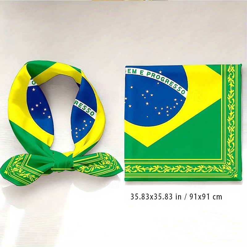 USA:s 250-årsjubileum, USA Kanada, världsfotbollsflagga, tryckt bandana för män och kvinnor, fyrkantig huvudduk, pannband, huvudband, utomhustillbehör för jublande fans 2026 - $13.49 –P1