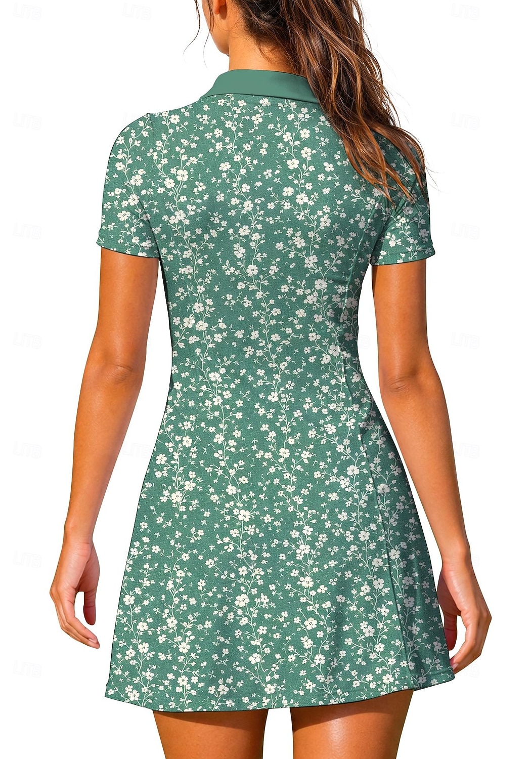 light green athletic dress Joggy Dress in Canopy | Women's Athletic Dress