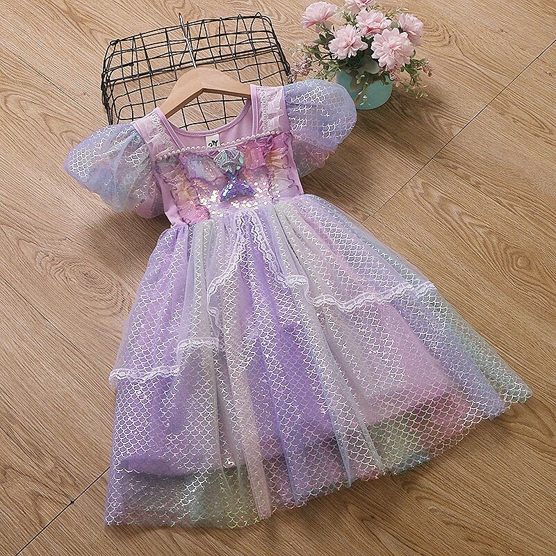 Prinzessin Kleid Cosplay Kostüm Outfits Film Niedlich Balletröckchen LED-Leuchten for Mädchen Kinder Maskerade Buchwoche Täglich Party Ferien 2026 - $41.89 –P13
