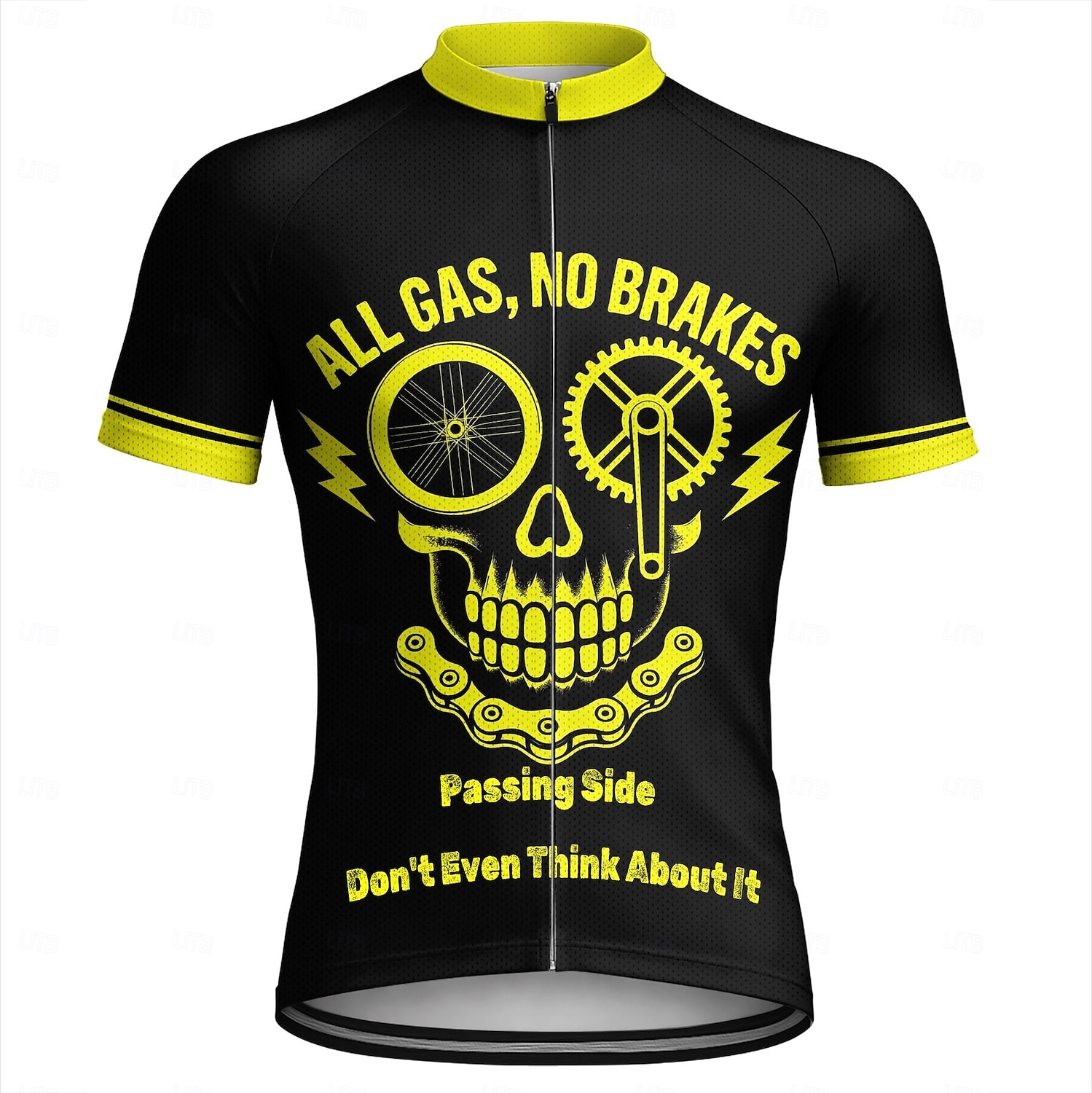 Da uomo Maglia da Ciclismo Maglia da downhill Teschio Bicicletta Manica Corta Bicicletta Maglietta con 3 tasche posteriori Resistente ai Raggi UV Asciugatura Rapida Con tasche Cerniera Frontale Gli del 2026 a $28.99 –P2