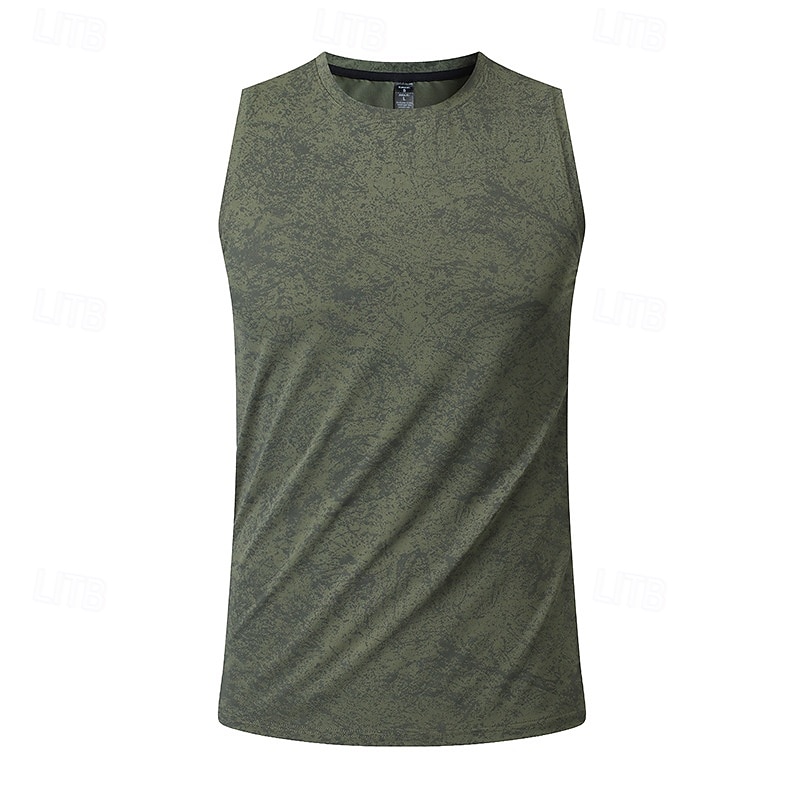 Homme Débardeur Gilet Sous-Vêtements T-shirt sans manches Sans manches Col ras du cou Été Printemps Uni Mode Léger Classique Séchage Rapide Salle de sport Rue Sports Bleu Blanche bleu marine T-shirt de 2026 ? $20.99 –P16
