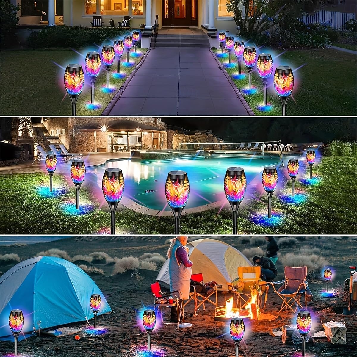 Vízálló Modern Napenergia 8db 6db 4db 2026 - $32.39 –P1