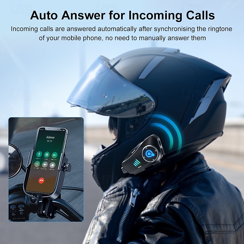 Q28 Motorcycle Helmet Camera, 1080P HD Wireless Action Cam with 50H Battery Life, 120° Wide Angle, 360° Rotatable, IP66 Waterproof Helmet Camcorder for Riding Dash Cam & Sports 2026 - $95.99 –P7