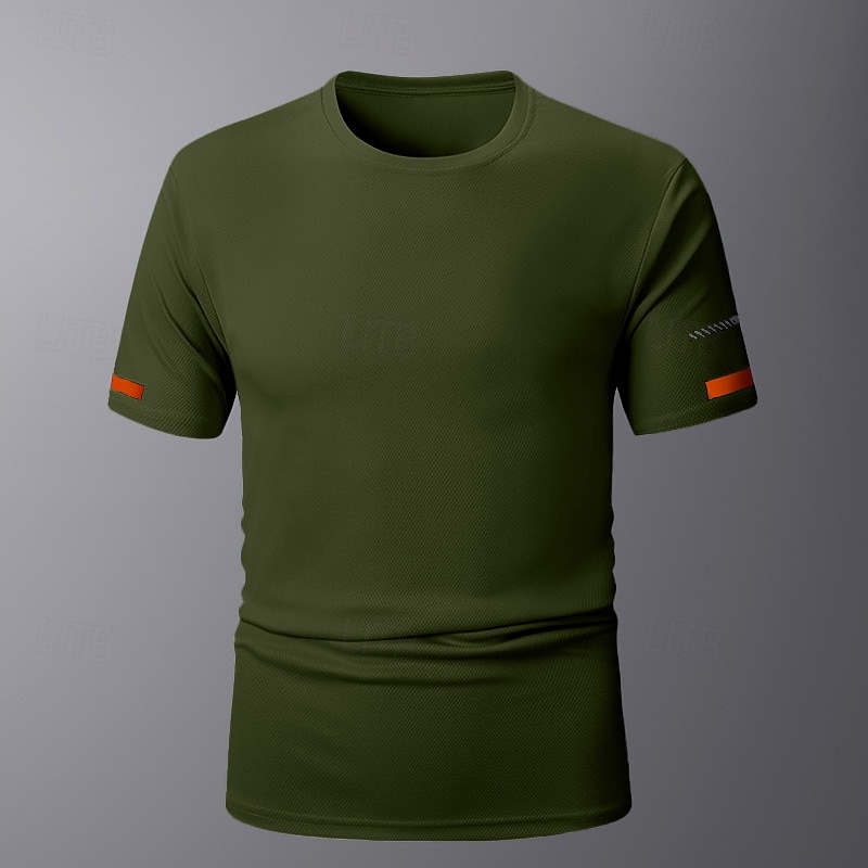 Per uomo Maglietta Maniche Corte Girocollo Estate Tinta unica Semplice Sport e Outdoor Casual Asciugatura Rapida Base Fitness Casual Quotidiano Grigio scuro Bianco Nero Maglietta Top per Uomo del 2026 a $9.49 –P8