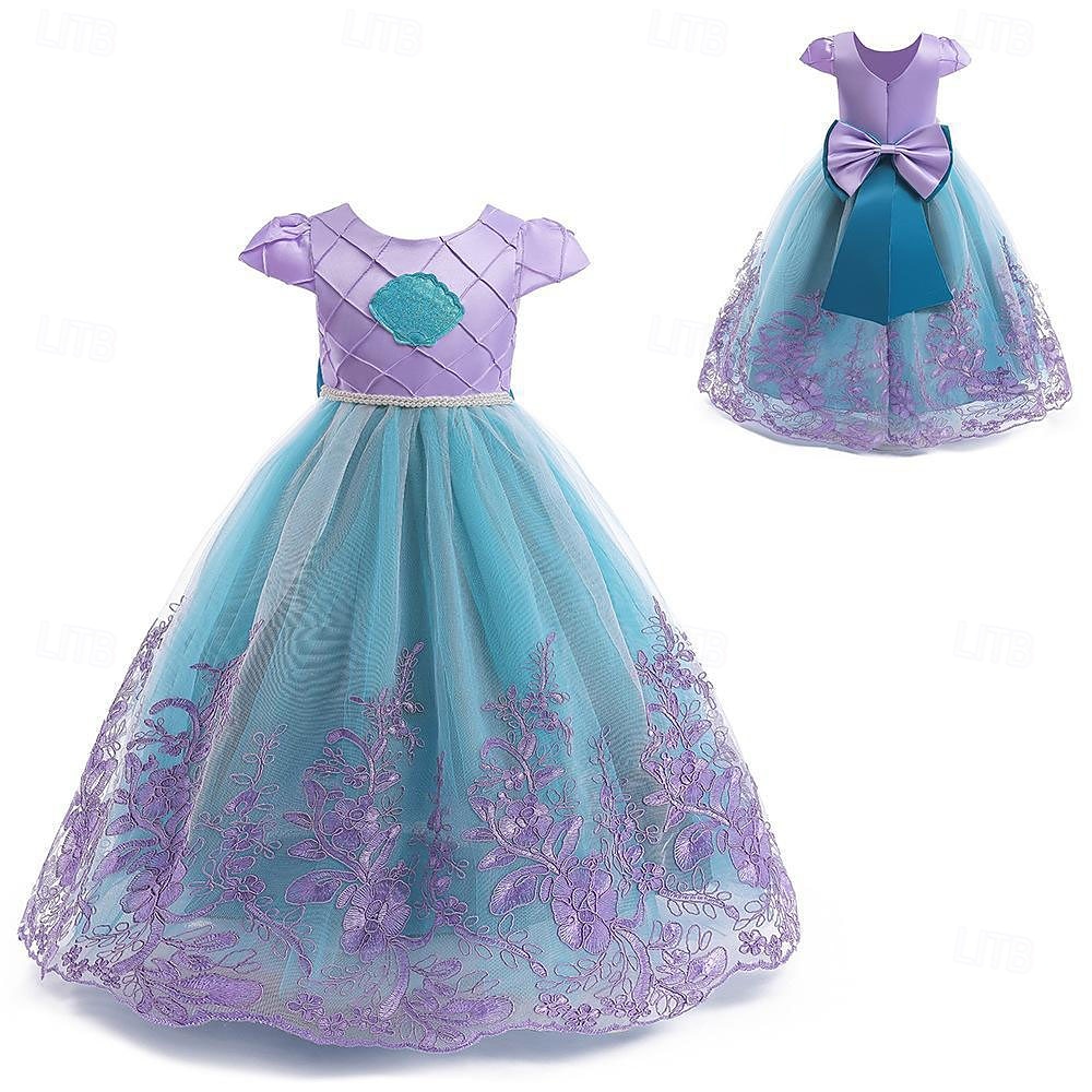 Princess Dress Cosplay Costume Outfits Movie Fashion Cute for Girls' Kid's Masquerade Daily Ceremony Comic Con 2026 - $37.99 –P2