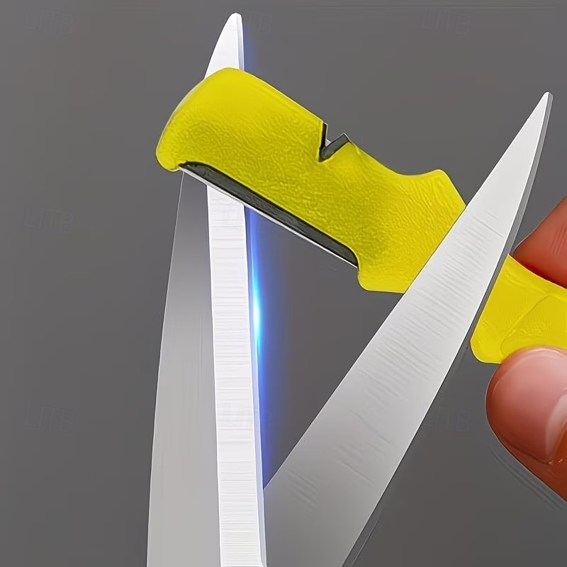 مجموعة أدوات شحذ السكاكين الاحترافية للمطبخ، مكونة من 6 قطع، مصنوعة من فولاذ التنجستن والماس والسيراميك، أداة متعددة الوظائف لشحذ مختلف أنواع الشفرات، حجر شحذ لسكاكين الحدائق ومقصات الحدائق. 2026 - $11.99 –P7