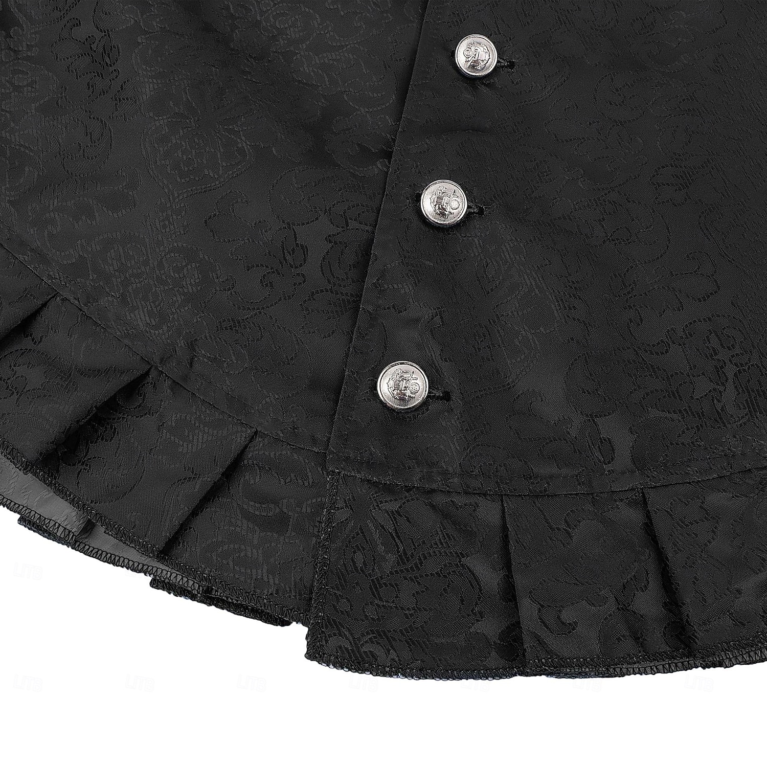 Retro / vintage Kostymer i middelalderstil Renessanse سترة Ermeløs Prins Adelsmann Jacquardvevnad Høy krage Kostyme Herre Royal Maskerade Renessansemesse LARP Voksne Vest 2026 - $50.99 –P10