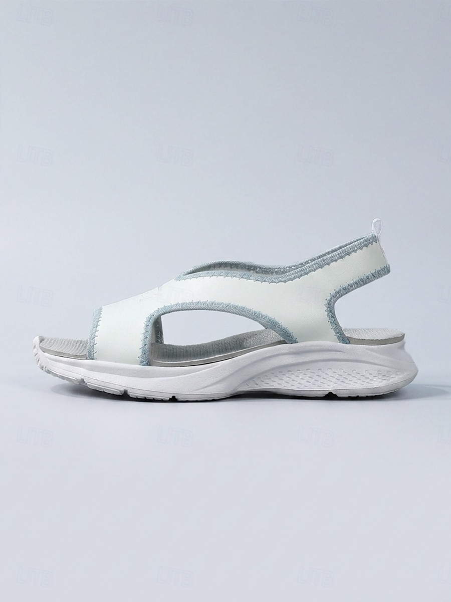 Lichtgewicht instapsandalen voor dames – ademend ontwerp met uitsparingen, zachte dempende zool, casual wandelschoenen voor de zomer en op reis. &alledaagse kleding 2026 - $34.99 –P6