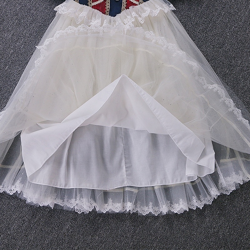 Snow White Princess Dress Cosplay Costume Outfits Movie Cute Tutus Led Light Up for Girls' Kid's Masquerade Daily Holiday Comic Con 2026 - $45.99 –P14