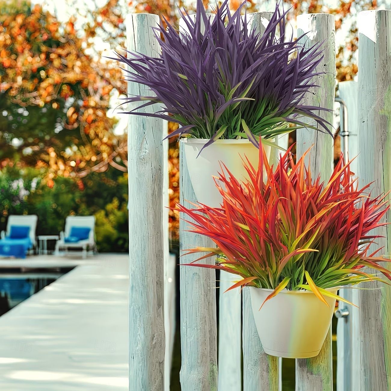 10Pcs UV-Resistant Artificial Agave Plants, Vibrant Multi-Color Tall Fake Grass for Indoor/Outdoor Home Decor, All-Season Durable Plastic Greenery, Suitable for Garden, Office, Patio, Hanging Planter 2026 - $19.99 –P3