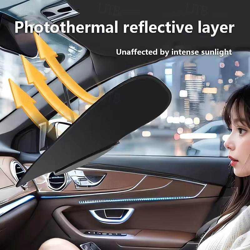360° Rotating Car Side Window Sun Shade, Adjustable Angle Sun Visor with Flexible Gooseneck Suction Cup Mount, Blocks UV Rays & Sun Glare for Driver Passenger, Universal for Cars SUVs Trucks 2026 - $26.99 –P3