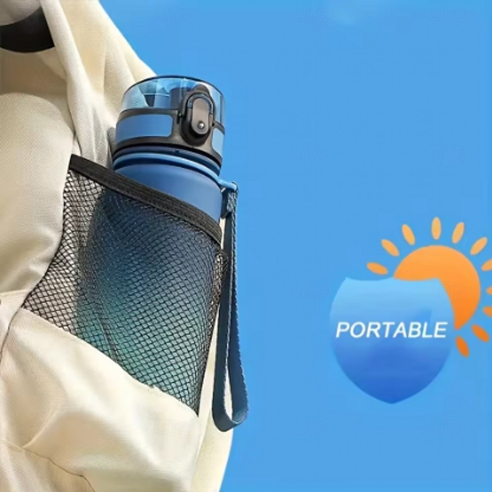 650ML Large Capacity Sports Water Bottle Leak Proof Colorful Plastic Cup Drinking Outdoor Travel Portable Gym Fitness Jugs Durable PC Material for Cycling, Running & Fitness 2026 - $16.99 –P15