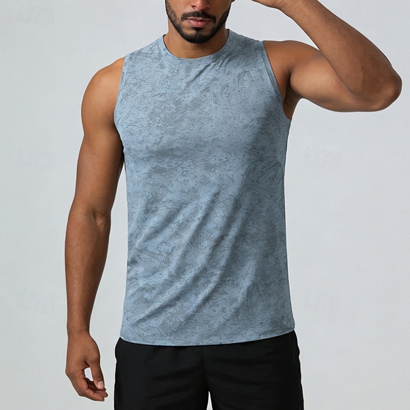 Homme Débardeur Gilet Sous-Vêtements T-shirt sans manches Sans manches Col ras du cou Été Printemps Uni Mode Léger Classique Séchage Rapide Salle de sport Rue Sports Bleu Blanche bleu marine T-shirt de 2026 ? $20.99 –P3