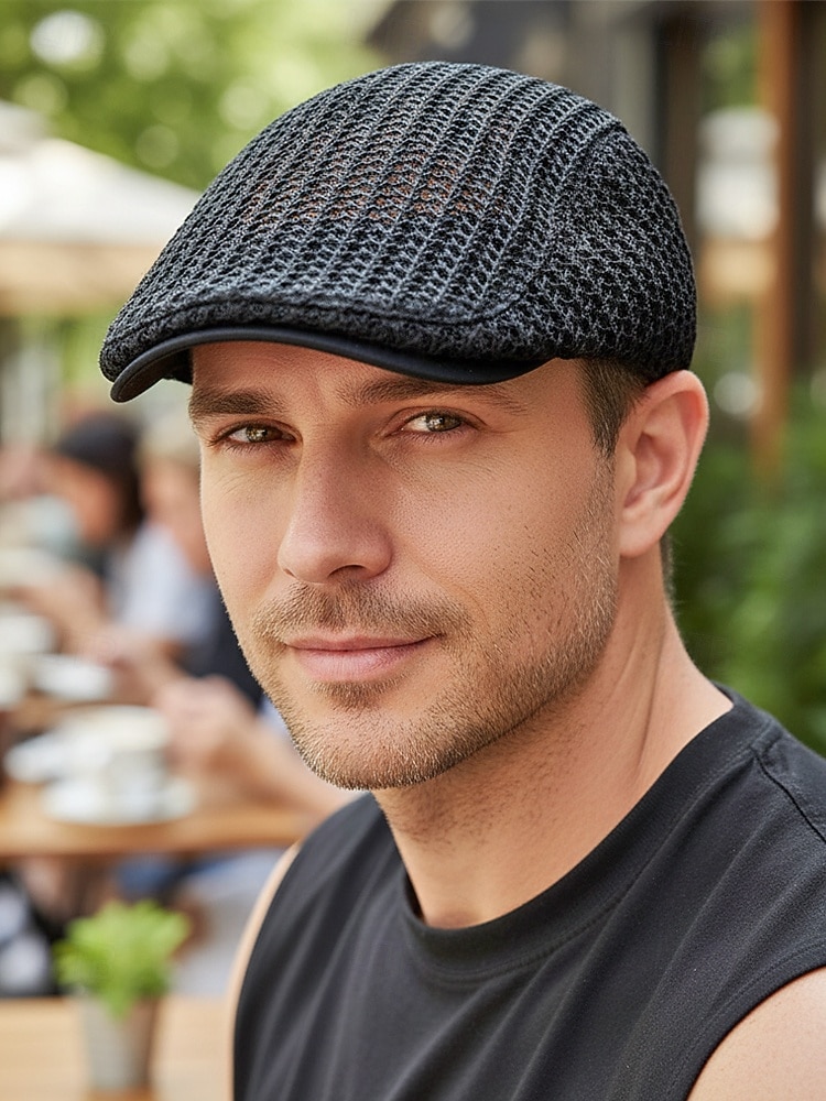 Cappello da uomo in paglia intrecciata, leggero e traspirante, multicolore, ideale per vacanze al mare o per l'uso quotidiano all'aperto, elegante e comodo. del 2026 a $14.99 –P3