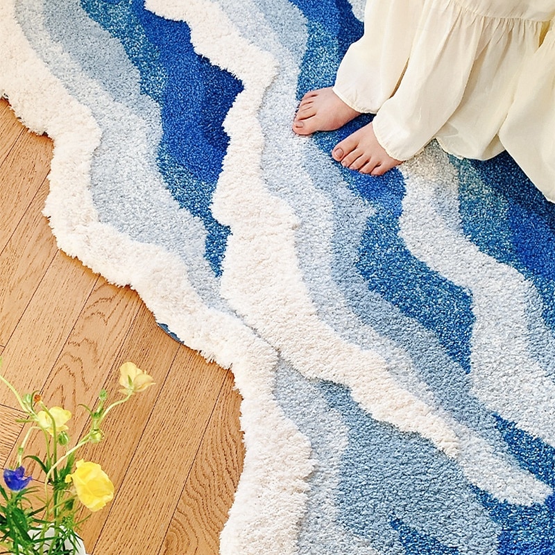 Velvet Area Rug Bedroom Bedside Carpet Room Window Seat Mat Sofa Coffee Table Blanket Luxury Living Room Floor Mat 2026 - $39.99 –P3
