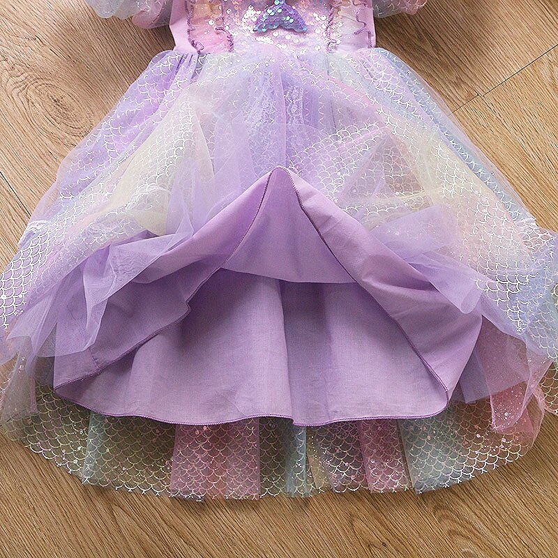 Prinzessin Kleid Cosplay Kostüm Outfits Film Niedlich Balletröckchen LED-Leuchten for Mädchen Kinder Maskerade Buchwoche Täglich Party Ferien 2026 - $41.89 –P4