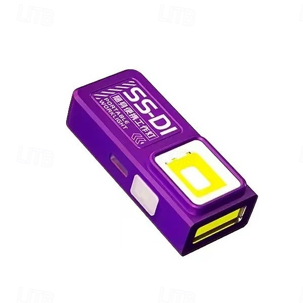2026年 ミニCOB LED懐中電灯、USB-C充電式、クリップマグネット付きポータブル作業灯、EDCキャンプウォーキングポケットランプ、緊急キャンプホーム用  コレクション – $16.49 –P1