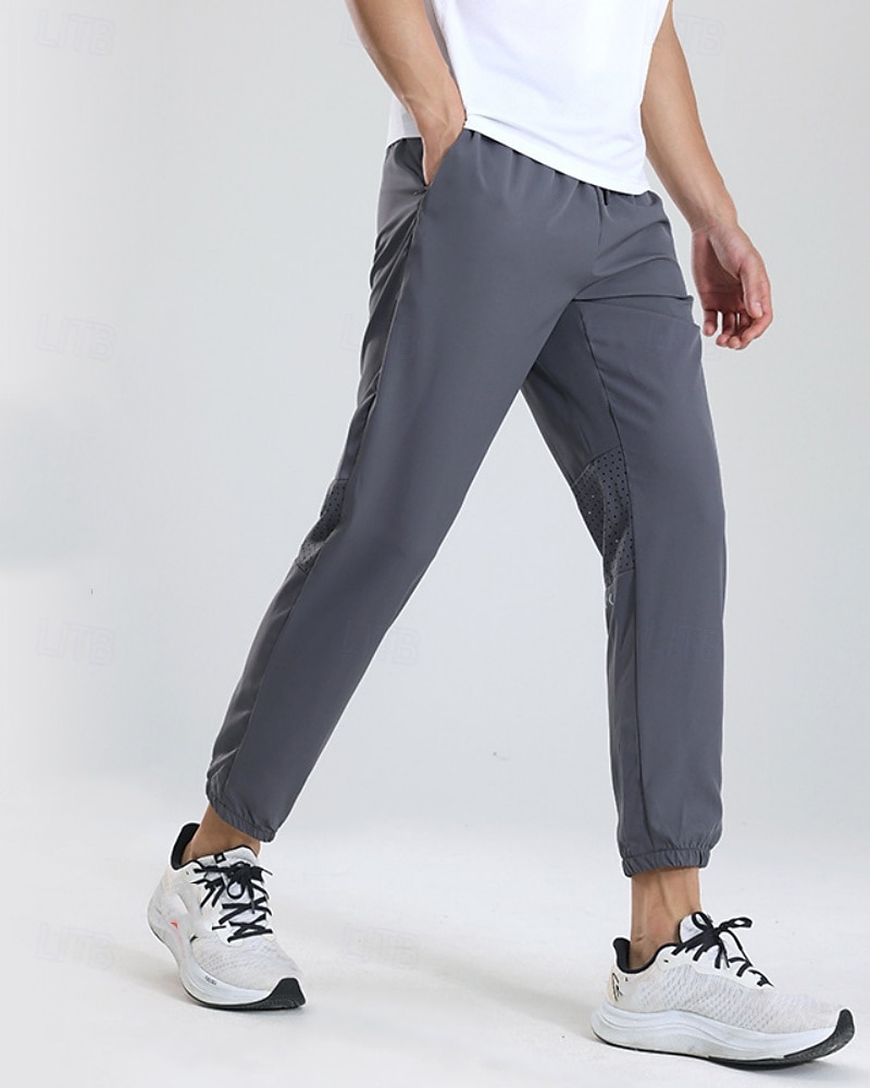Men's Outdoor Pants Cargo Pants Hiking Pants Trousers Summer Spring Autumn / Fall Outdoor Tailored Fit Waterproof Quick Dry Breathable Pants / Trousers Drawstring Pocket Elastic Waist Grey Hunting 2026 - $20.99 –P3