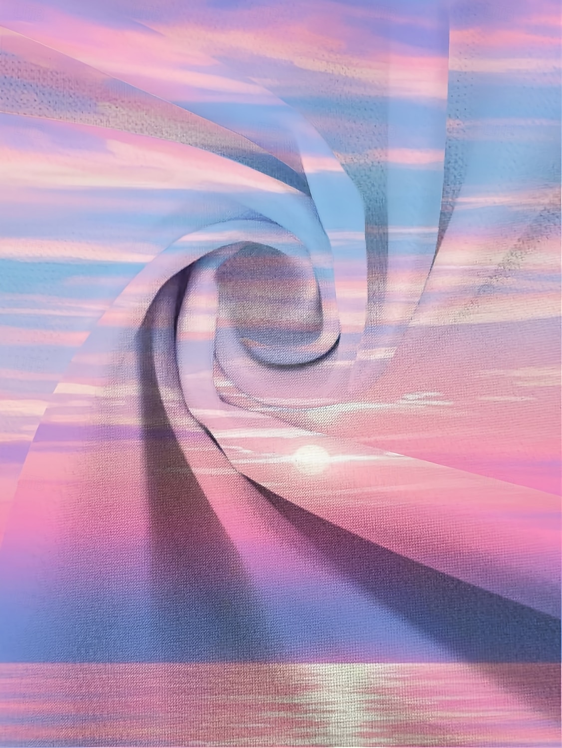 Femmes T-shirt Imprimé A Ombre Graphique Bohème Hawaïen Élégant Manche Courte Col ras du cou Hauts Réguliers Quotidien Bleu Rose Claire Violet Été Printemps de 2026 ? $21.99 –P2
