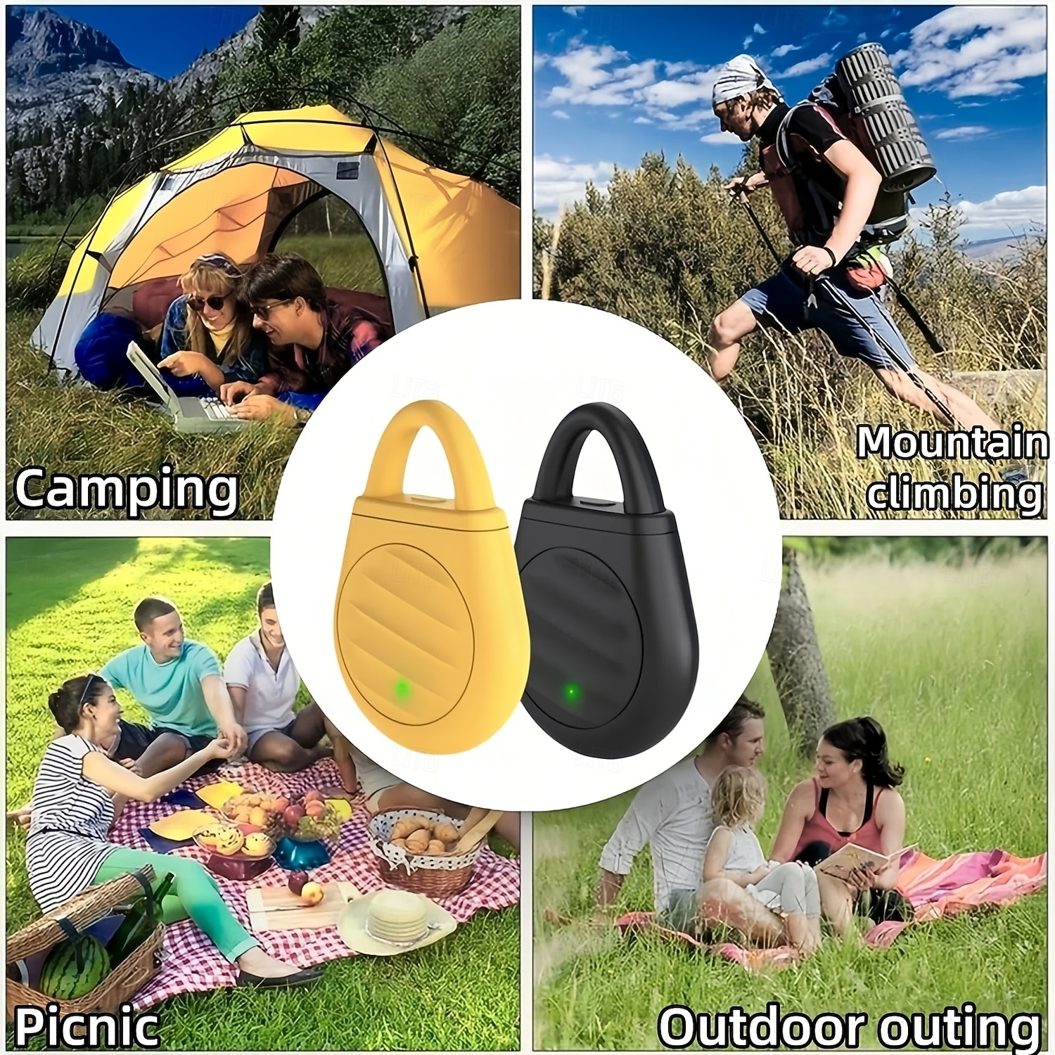 Ultrasonic Bird and Insect Repeller 2 Pack, Portable Electronic Pest Repeller for Mice, Mosquitoes, Ants, 10-70 Meters Effective Range, Safe Non-Toxic Pest Control for Outdoor & Indoor 2026 - $17.99 –P6