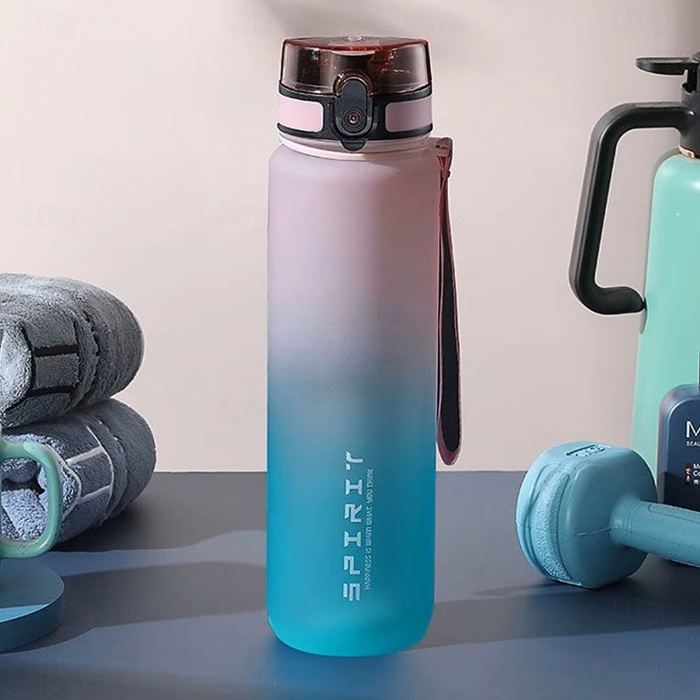 650ML Large Capacity Sports Water Bottle Leak Proof Colorful Plastic Cup Drinking Outdoor Travel Portable Gym Fitness Jugs Durable PC Material for Cycling, Running & Fitness 2026 - $16.99 –P10