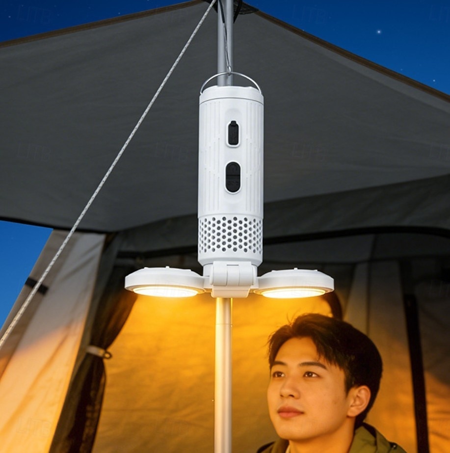 2026年 キャンプ用COB懐中電灯、充電式、作業灯、RGBアンビエントモード、アウトドアキャンプ、バックパッキング用 & 緊急  コレクション – $35.99 –P2