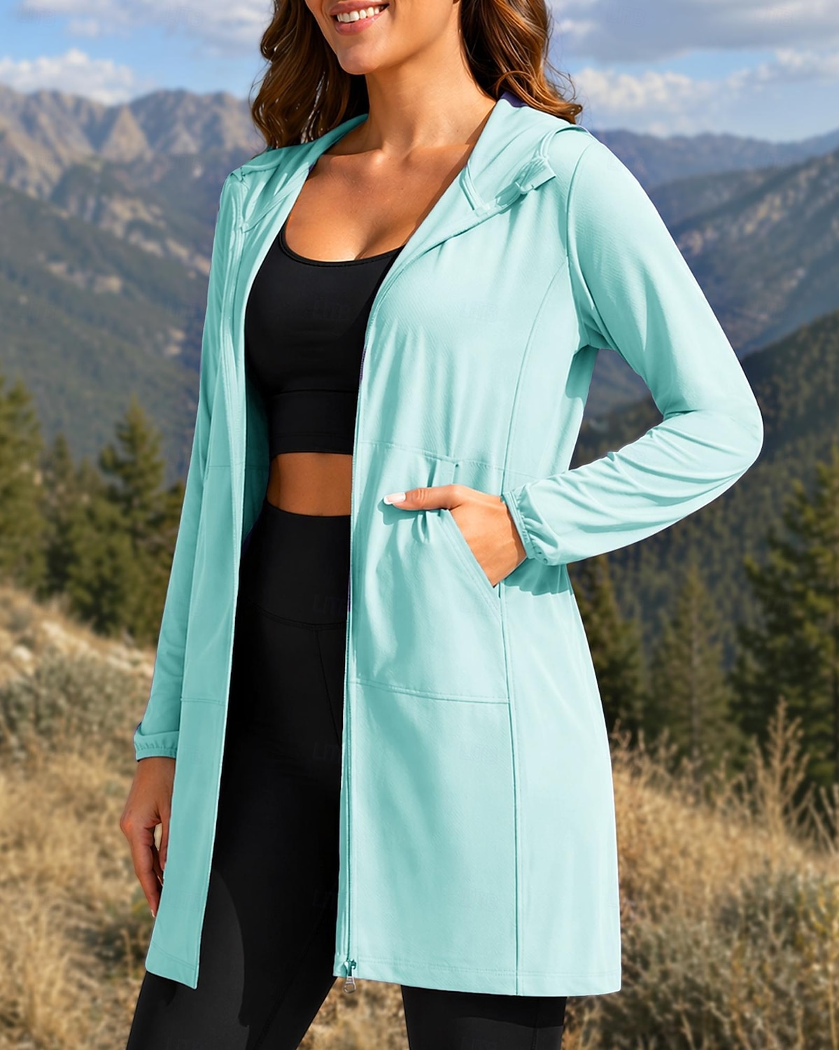 Mulheres Jaqueta Corta-Vento Jaqueta Softshell Jaqueta de Trilha Ao ar livre Proteção Solar Secagem Rápida Leve Respirável Roupas de caminhada Roupas de caminhada Verão Primavera Jaqueta Alpinismo de 2026 por $28.99 –P7